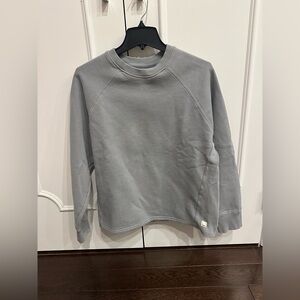Vuori Restore Blue / Gray Crew Neck Sweatshirt size small